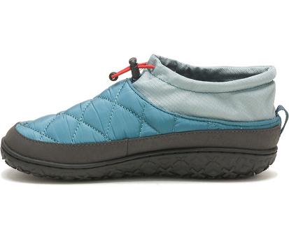 Pantuflas Chaco Mujer Ramble Puff Azules España RGIQ62810